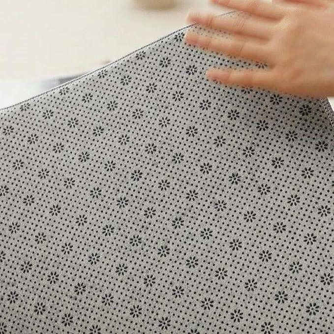 Cloth Backing Fabric Non Slip Tufting Rug Pad for Carpets Cushion, 40x70 inch