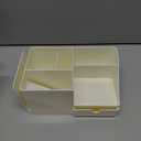 Adjustable Desk Drawer Organizer, Pen Holder, Pencil Holder for desk and Accessories, 5 Compartments, Art Supply Storage Caddy for Desk School Office Supplies