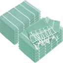 12 Pack Turkish Beach Towel Oversized Beach Towels 36"x71"Turkish Towel Soft Sand Free Quick Dry Lightweight Beach Towel Bath Towels Teal