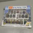 MEGA Halo Action Figure Building Toys Set, 20th Anniversary Character Collector Pack with 352 Pieces, 20 Poseable Articulation Figures, Kids or Adults, Medium