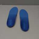 Plantar Fasciitis Feet Insoles Arch Supports Orthotics Inserts Relieve Flat Feet, High Arch (Mens 10-10 1/2 | Womens 12-12 1/2) (New Blue)