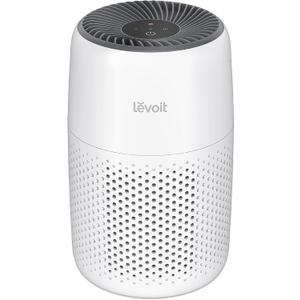 LEVOIT Air Purifiers for Bedroom Home, 3-in-1 Filter Cleaner with Fragrance Sponge for Better Sleep, Filters Smoke, Allergies, Pet Dander, Odor, Dust, Office, Desktop, Portable, Core Mini-P, White