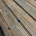 24 in x 8 ft Carbonized Wooden Garden Pathway, Roll Out Outdoor Walkway with Anti-Slip Grooves – Natural Pine Wood, Flexible Roll Up Boardwalk for Lawn, Gravel, Yard (Rustic, 24" x 8 ft)
