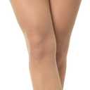 EVERSWE 3 Pairs Women's Sheer Tights 20D, High Waist Control Top Pantyhose Hosiery (XX-Large, Nude)