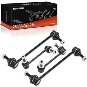 A-Premium Set of 4, Front & Rear Sway Bar Link Stabilizer Bar Link Kit, Compatible with Jeep KL Series Cherokee 2014-2023, AWD & 4WD, with Off-Road Suspension