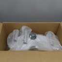 Medline 5" Elongated Raised Toilet Seat, with Lock and Removable Padded Arms- A Medical Seat for Seniors, Elderly, Adults, or Post-Surgery Recovery, 1 Ct.