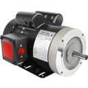 2HP Electric Motor 1750RPM General Purpose Single Phase Motor 115/230V 5/8" Shaft Diameter CW/CCW 60HZ TEFC