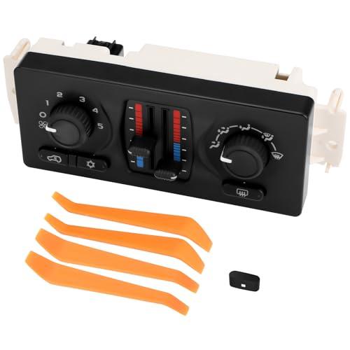 599-210XD Climate Control Module with AC Control Fit for Chevy Silverado Tahoe Suburban Avalanche Trailblazer, Fit for GMC Sierra Yukon Envoy, Fit for Cadillac Escalade-2003-2006