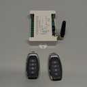 12V 24V 36V 4CH Universal Garage Door Remote Switch 433Mhz Wide Range Motor Forward and Reverse, 4 Channel Wireless Switch Garage Door keypad Universal Wireless (4CH 2X Control 433MHz)