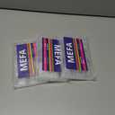 3 x MEFA 15 Sizes Short Coffin Nail Tips - 300 Pcs Half Matte Full Cover Press on Nails, Pre-shape Gel Nail Tips for Nail Extension Home DIY Salon Manicure