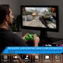 Degulan Wireless Controller Compatible with PS-2 Console, Remote Gamepad for Play 2 (Green and Blue)