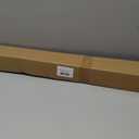 White Tension Curtain Rod 41-166In,Long Outdoor Curtain Rod No Drilling