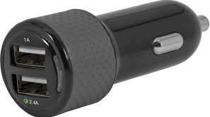 Zgear Adapter Fast Charge With Two USB Ports