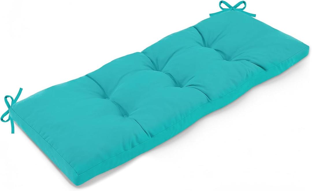 idee-home Outdoor Bench Cushions for Outdoor Furniture, 42 X 18 In