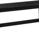 HOOBRO 39.3'' Bamboo Dining Bench, Farmhouse Kitchen Table Bench, Kitchen & Living Room Furniture, Easy to Assemble, Sturdy and Stable, Black BK03CD01G2, 11.8"D x 39.3"W x 17.7"H