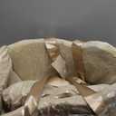 Cullaby Dog Car Seat for Small Dogs (Under 15 lbs) – Center Console Pet Carrier with Safety Belt, Storage Pockets & Removable Washable Cover (Khaki Car Seat)