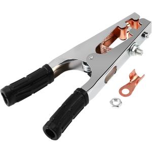 Veemoon 800A Welding Ground Clamp, Manual Welder Electrode Holder Heavy Duty Grounding Clamp Welder Earth Iron Clip Professional Tools Accessories Processing