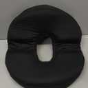 5 STARS UNITED Donut Pillow Hemorrhoid Tailbone Cushion  Large Floor Cushion for Pain Relief  Coccyx, Prostate, Sciatica, Pelvic Floor, Pressure Sores, Pregnancy, Postpartum Recovery, Black