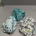 Cute Castle Baby Sleep Sack - Lightweight 100% Cotton 2-Way Zipper TOG 0.5 Infant Wearable Blanket, Newborn Essentials Toddler Sleep Clothes (3 Pack Green) 12-18 Months