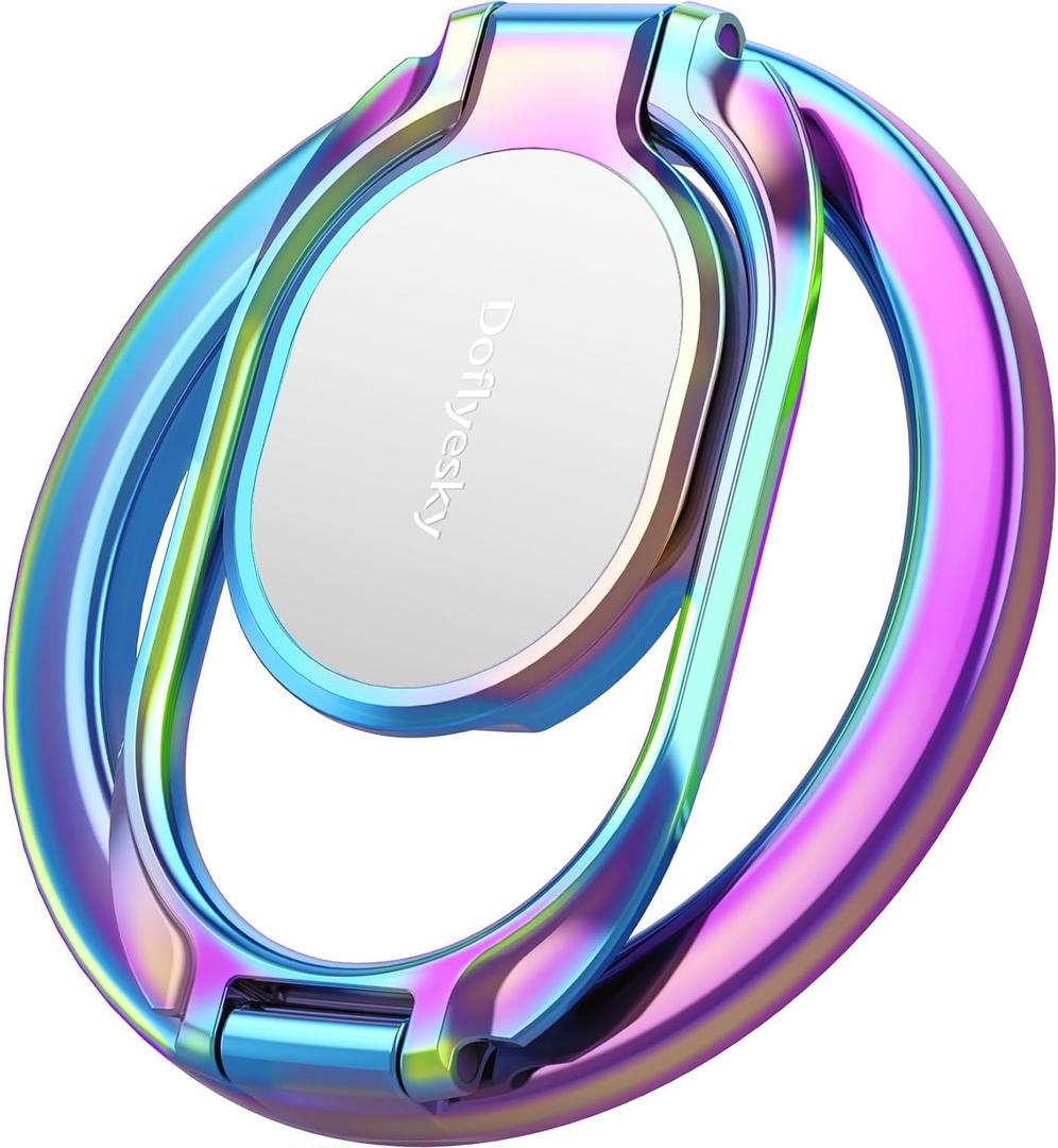 Magnetic Phone Ring Holder with Magsafe, Double Adjustable Gym Finger Ring Grip, Removable Phone Grip, for iPhone, iPad and Smartphones, Compatible with Magnetic Car Mount (Colorful) Magnetic Phone Ring Holder with Magsafe, Double Adjustable Gym Finger Ring Grip, Removable Phone Grip, for iPhone, iPad and Smartphones, Compatible with Magnetic Car Mount (Colorful)