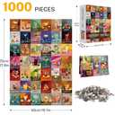 Cocktail Jigsaw Puzzles for Adults 1000 Pieces, Unique Cocktails 1000 Piece Puzzle for Adults, Hard Difficult Impossible Challenging Jigsaw Puzzles 1000 Pieces