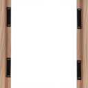 MCS Canvas Float Frame, 12x16, Walnut Woodgrain, 12x16 without Mat