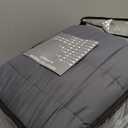 yescool Weighted Blanket for Adults (30 lbs, 88 x 104, Grey) Cooling Heavy Blanket for Sleeping Perfect for 290-310 lbs, King Size Breathable Blanket with Premium Glass Bead