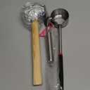 Coconut Opener Tool Set,Food Grade Coconut Opener,Coconut Scraper for Kitchens,Picnics and Beach Vacations