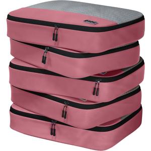 Large Packing Cubes for Suitcases - 5 Pcs set of Packing Cubes for Travel Carry on Suitcase Organizer Bags - Travel Cubes Organizer Bags for Luggage