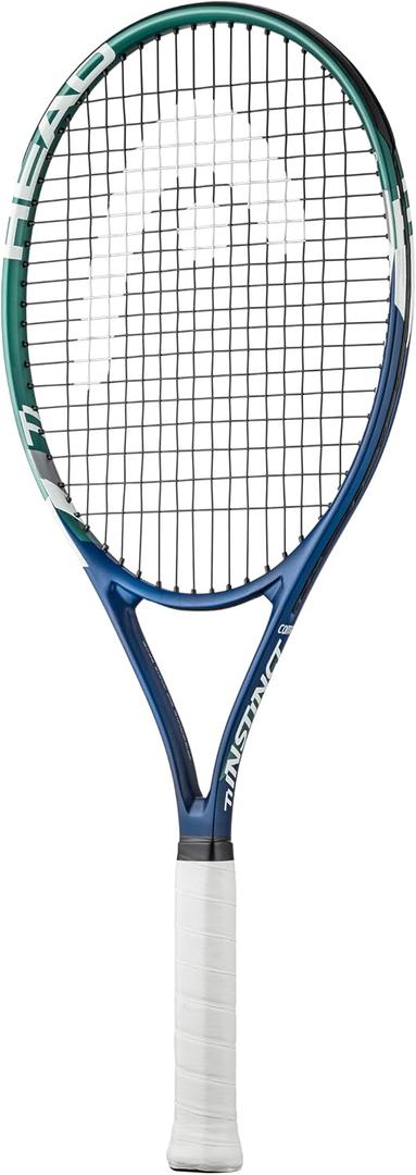 HEAD TI Instinct Comp Tennis Racquet - Titanium Graphite, 105 sq. in., Prestrung, 27 in.