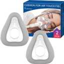 2 Packs Replacement Cushion (L) for AirTouch F20, Optimized Comfort & Secure Seal with Memory Foam (New Version), Exceptional Value & Durable Replacement Supplies by Everness (L)