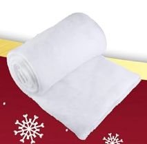 Fake Snow Blanket Roll for Christmas Village Displays