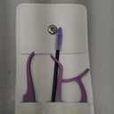 B&Q Eyelash Applicator Tool 3 PCS Lash Applicator Tool Kit Lash Tweezers for Eyelash Extensions Application Tool and Removal Purple,3 PCS