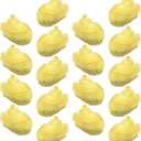 puxyblue 18-Pack Humidifier Tank Cleaner Yellow Small Submarine Fit for Most Humidifiers and Fish Tanks, Purifies Water, Prevents Hard Water Build Up, Eliminates White Dust and Odours