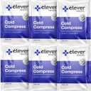 Instant Cold Pack | Disposable Ice Packs - Cold Therapy - for Injuries, Swelling, Inflammation, Muscle Strains, Sprains, Perfect for First aid Kit, Outdoor Activities, Athletes. 5x7 Inches, 6 Pack.