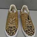 AISFAES Glitter Sparkly Low Top Sequins Lace Up Tennis Shoes Comfort Bling Fashion Shiny Walking Shoes, Size: 12 Women/10 Men