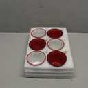 Pickmesh Christmas Coffee Mug Set of 6 Holiday Coffee Cups with Red, Black & White Buffalo Plaid Designs, Snowflakes, Ornaments, and Festive Sayings  12 oz Ceramic Cups for Hot Cocoa, Tea