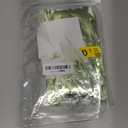 2 Pack Light Green Metallic Tinsel Foil Fringe Curtains, Door Streamers Photo Booth Backdrop for Birthday Party, Tinsel Curtain Backdrop for Baby Shower Bachelorette Christmas Party Decorations