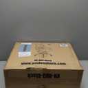 BestOffice | Ergonomic Office Chair | Mid-Back Swivel Desk Chair | Breathable Backrest & Lumbar Support | Adjustable Height | Sponge Seat | Rolling Wheels | Black | for Adults & Women