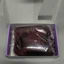 KooKaStyle Invisible Wire Hair Extensions with Transparent Wire Adjustable Size 4 Secure Clips Long Wavy Secret Hairpiece (16 Inch 118#Burgundy)