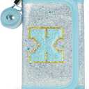 Kids Wallet for Girl Birthday Gifts for Girls Small Girls Wallet for Kids with Coin Pocket Toddler Girl Gifts Stuff (X, Blue)