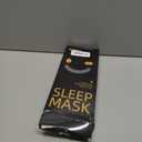 MABAO 2 Packs Sleep Mask for Side Sleeper, Eye Mask for Sleeping Women Men, 3D Contoured Cup No Eye Pressure 100% Light Blocking Sleeping Mask with Adjustable Strap Night Blindfold Flight, Nap, Black