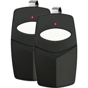 Upgraded for 1050 Stanley Linear Garage Door Opener Remote, 310Mhz 10 Dip Switch Gate Opener Multicode Remote, Replace MCS105015 105015 1082, More Stable & Secure, Small Enough Easy to Carry & Program (Black)