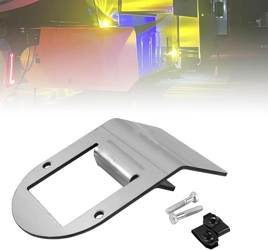 RYANSTAR RACING Universal Watermelon Under Glow Light Frame Bracket, Stainless Steel Clamp Mount for Truck, Trailer, and RV, Durable Anti-Rust Housing for LED Under Glow Lights