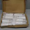 Amagic Magic Pure White Flameless Candles, Battery Operated Candles, Acrylic Flickering LED Pillar Candles with Remote Control and Timer, 3D Wick, Yellow and Blue Glow, D2.2 xH5.5 6.5" 7.5", Set of 9