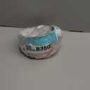 2 Pcs Crate Dog Bowl, Removable Stainless Steel Hanging Pet Food Water Feeder Pet Kennel Cage Bowl for Puppy Cat Rabbit Ferret Guinea Pig (Pink&Blue)