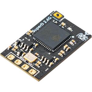 BETAFPV SuperD ExpressLRS 2.4GHz V3.0 Diversity Receiver with Two Antennas TXCO Tech Long Range Performance Support CRSF Protocol Compatible with FPV Drone Freestyle and Fixed-Wing Aircraft