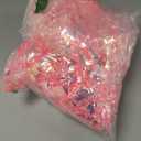 17 ft Pink Christmas Tinsel Garland Metallic Garland Light Glittering Decoration for Valentine Birthday Wedding Party Holiday Festivities Indoor Outdoor Home Supplies(Classic)