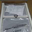 MoreFeel Foldable Toddler Step Stool for Bathroom Sink - 2-Step Kids Stool for Potty Training, Kitchen Counter & Bedroom, Sturdy Non-Slip Child Safety Stool Helper (Gray)