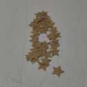 4 Pack Star Garland Recycled Books Vintage Pages Garland Newspaper Bunting Party Holiday Christmas Strand String Banner Wedding Decorate(Vintage)